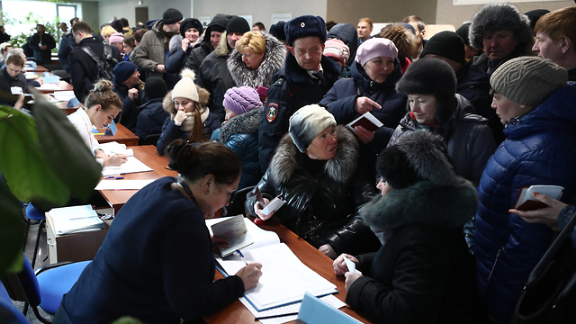 בחירות לנשיאות ברוסיה (צילום: MCT)