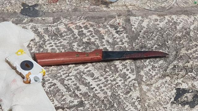 Knife used by the terrorist (Photo: Police)