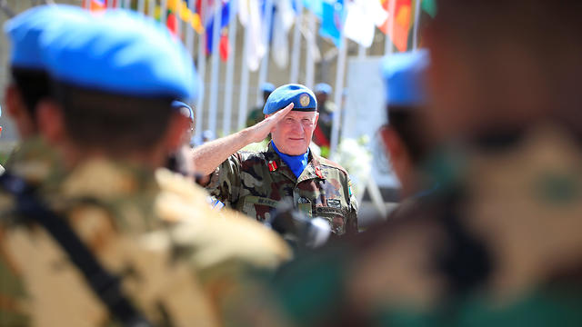 Maj. Gen. Michael Beary at celebration ceremony (Photo: Reuters)