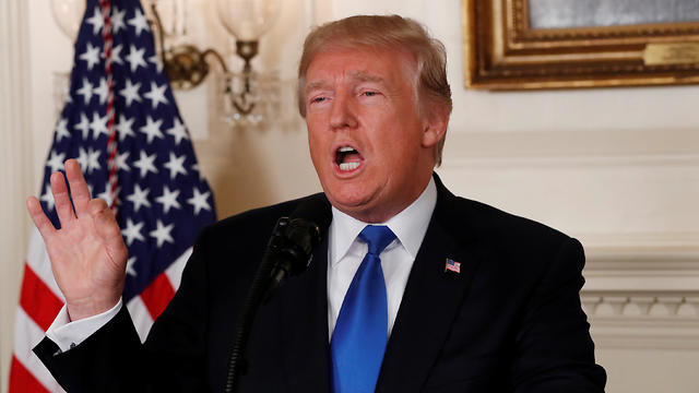 President Donald Trump speaks about the Iran nuclear deal  (Photo: Reuters)
