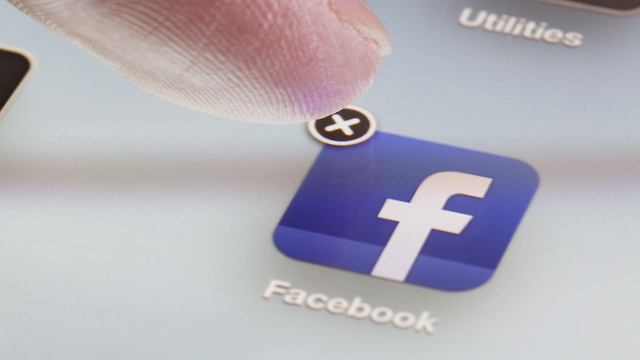 להסיר את פייסבוק (אילוסטרציה: Shutterstock)