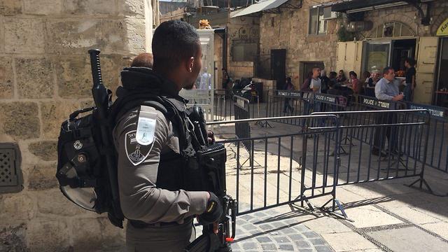 File photo. Security forces deployed in Jerusalem (Photo: Yuval Ozeri)