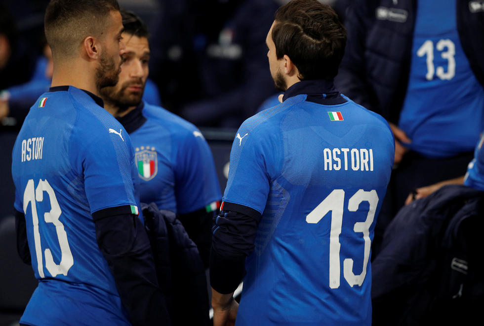 נבחרת איטליה דוידה אסטורי (צילום: רויטרס)
