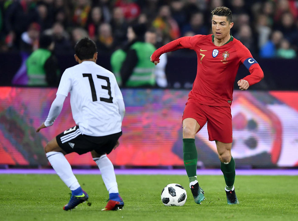 כריסטיאנו רונאלדו נבחרת פורטוגל (צילום: AFP)