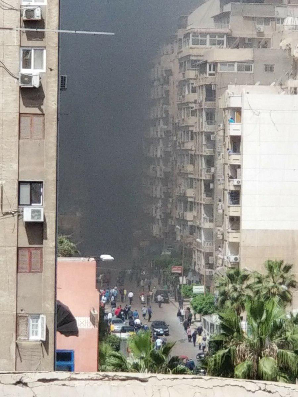 פיצוץ במרכז העיר אלכסנדריה במצרים ()