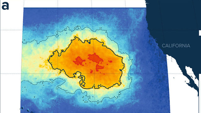 מפה שפורסמה במחקר (צילום: מתוך המחקר)