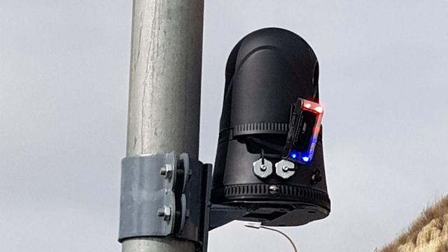 Новая камера наблюдения. Фото: пресс-служба полиции