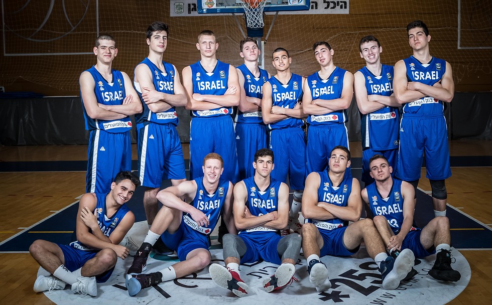 נבחרת הנוער בכדורסל (צילום: עודד קרני, איגוד הכדורסל)