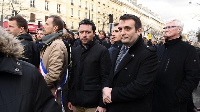 פריז צרפת עצרת לזכרה של מיריי קנון נרצחה אנטישמיות (צילום: AFP)