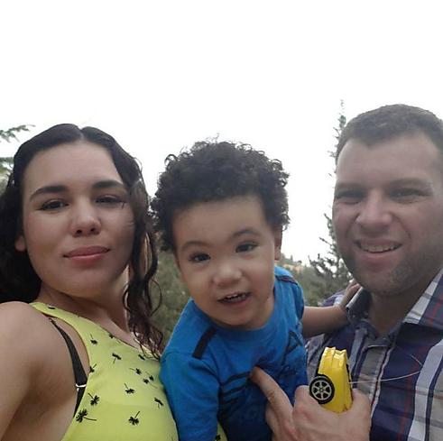 נטשה בן שימול שעלתה מוונצואלה, עם משפחתה