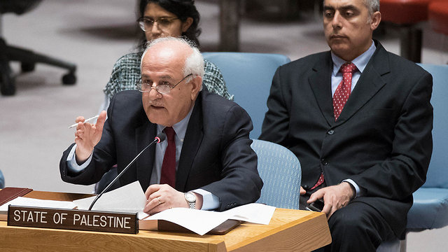Palestinian UN Ambassador Mansour called the Israeli actions an 'atrocity' (Photo: AP)