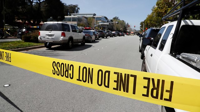 אירוע ירי במטה חברת יוטיוב בקליפורניה (צילום: רויטרס)