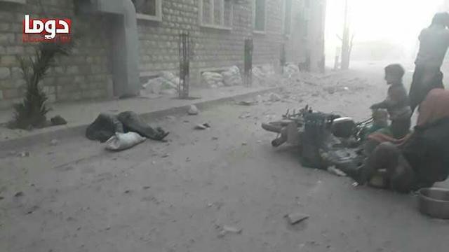 תקיפה כימית סוריה מזרח רוטה דומא ()