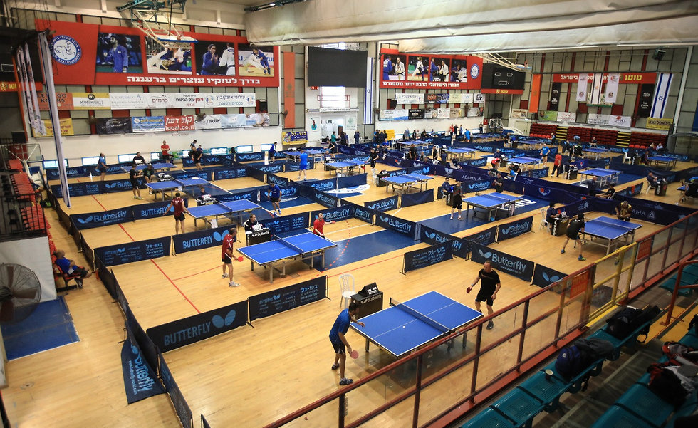 אליפות ישראל טניס שולחן (צילום: מיכה בננו)