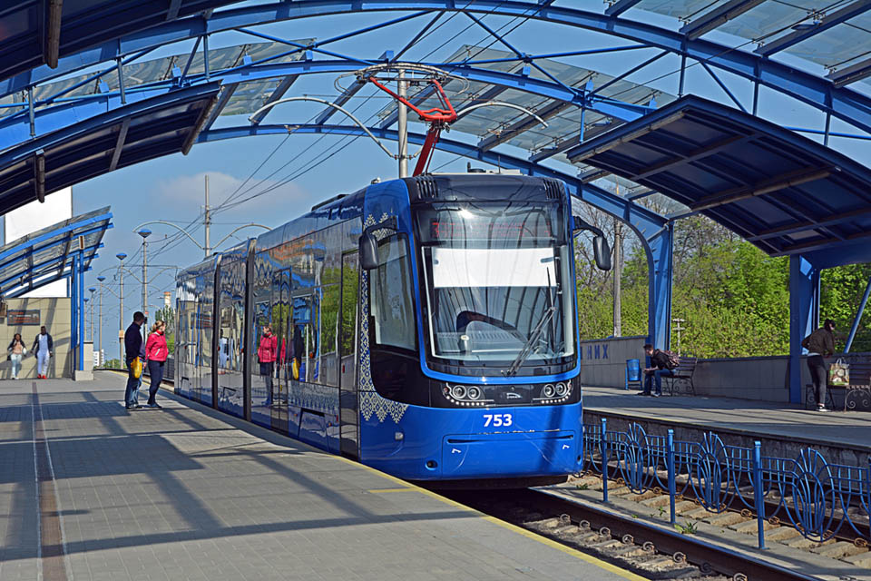 Киевские трамваи. Фото: Shutterstock.com