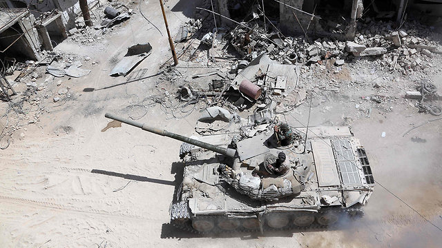 Танки сирийской армии. Фото: AFP