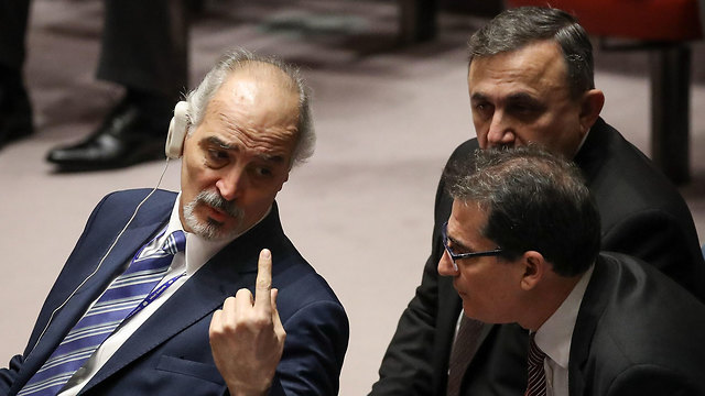 Syrian Ambassador Bashar Jaafari (Photo: AFP)