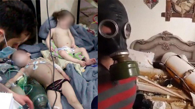 Химическая атака в Сирии: погибли 70 человек. Фото: АР