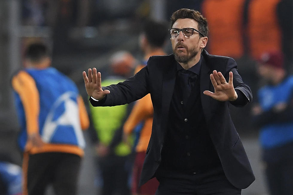 מאמן רומא אוזביו די פראנצ'סקו (צילום: AFP)