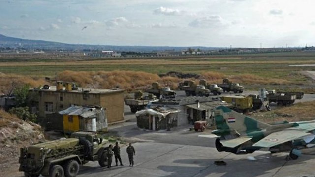 The T-4 base in Syria, where Iranian drones were targeted 