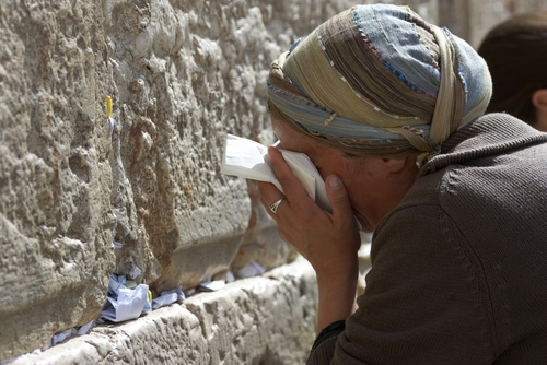 У Стены плача в Иерусалиме. Фото: shutterstock
