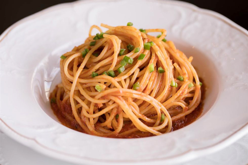 Спагетти по-неаполитански с острой паприкой. Фото: Эти Намир