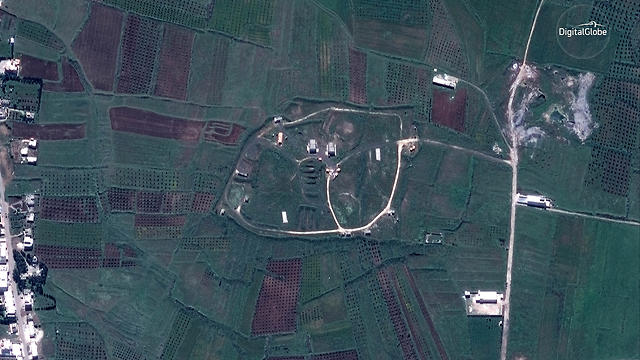 Pазрушенная ракетная база. Фото: АР
