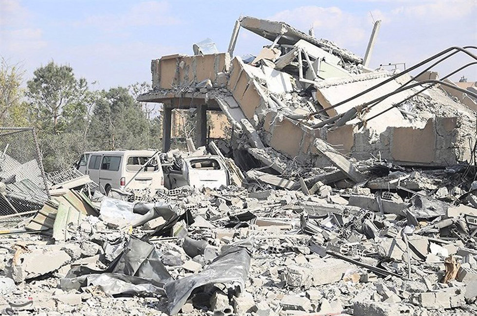Scientific research center in Damascus destroyed in strikes