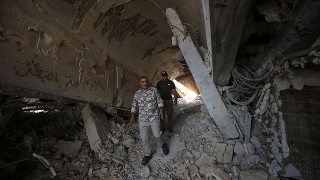 קבר סדאם חוסיין כפר אל-אווג'ה עיראק (צילום: AFP)