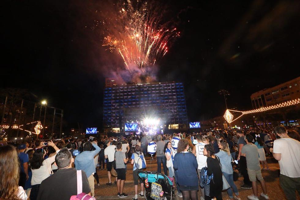 חגיגות יום העצמאות תל אביב (צילום: מוטי קמחי)