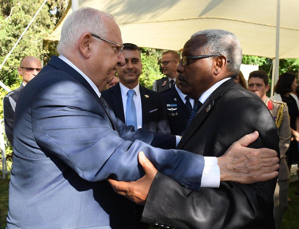 Rivlin at the event (Photo: Marc Israel Sellem/GPO)