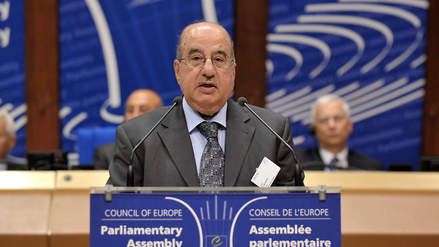 PNC Speaker Salim Zanoun was urged by Palestinian legislators to postpone the session (Photo: EPA)