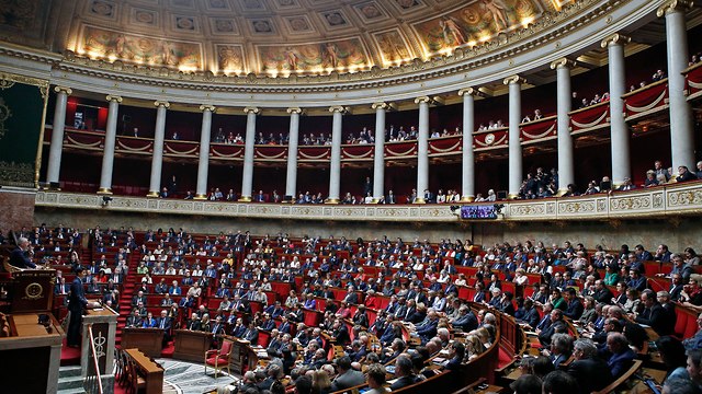 האסיפה הלאומית של צרפת (צילום: AP)