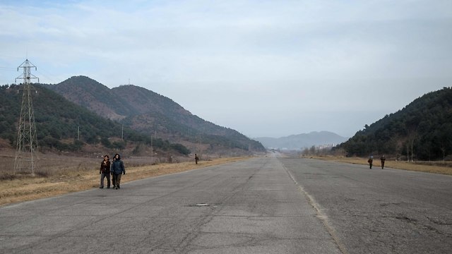 תאונה בצפון קוריאה  32 תיירים סינים נהרגו (צילום: AFP)