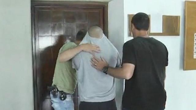 Задержание подозреваемых.  Фото: телекомпания "Кешет"