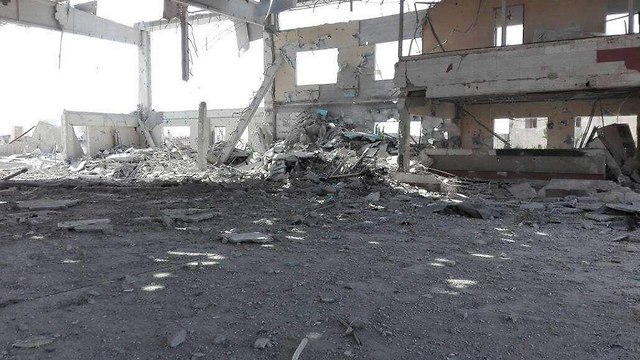 Место атаки в районе Халеба (Алеппо)