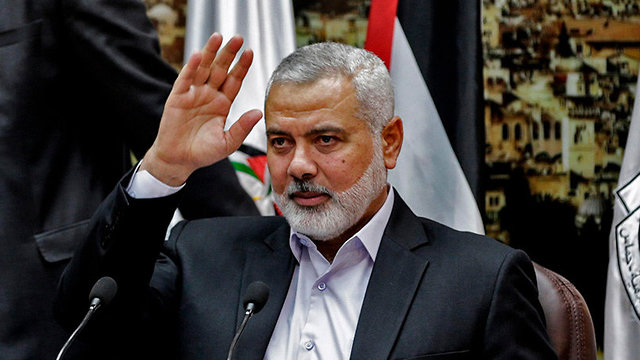Ismail Haniyeh's Hamas boycotted the PNC's conference (Photo: AFP)