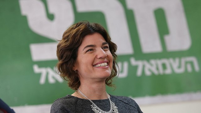 Meretz Chairwoman MK Tamar Zandberg (Photo: Alex Kolomoisky)