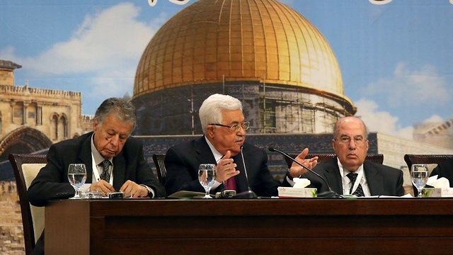 Palestinian national council meeting (Photo: EPA)