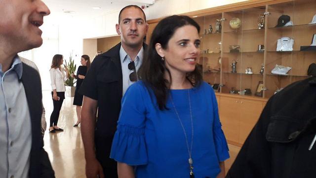 Justice Minister Shaked supported Nitzan's decision (Photo: Shamir Elbaz)