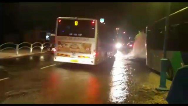  נהג אוטובוס נדקר במהלך נסיעה עפולה (צילום: דוברות מד
