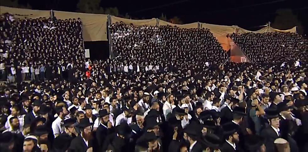 Lag B'Omer celebrations at Mt Meron 