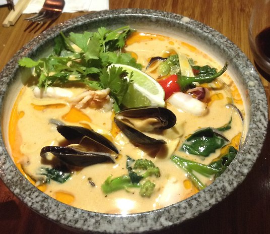 Seafood soup (Photo: Buzzy Gordon)