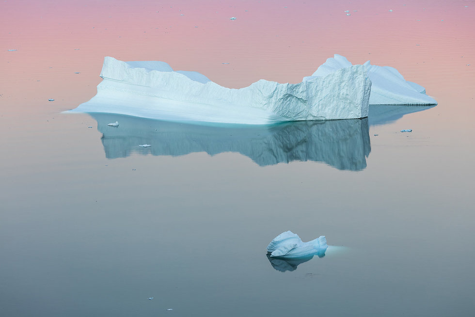 קרחונים בדיסקו ביי, גרינלנד (צילום: ארז מרום)