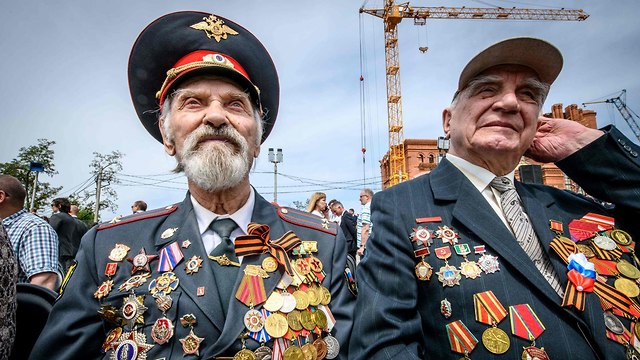 יום הניצחון, מוסקבה  (צילום: AFP)