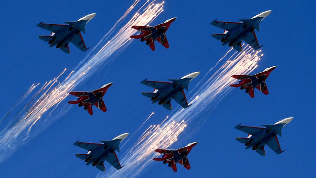 יום הניצחון, מוסקבה  (צילום: AFP)