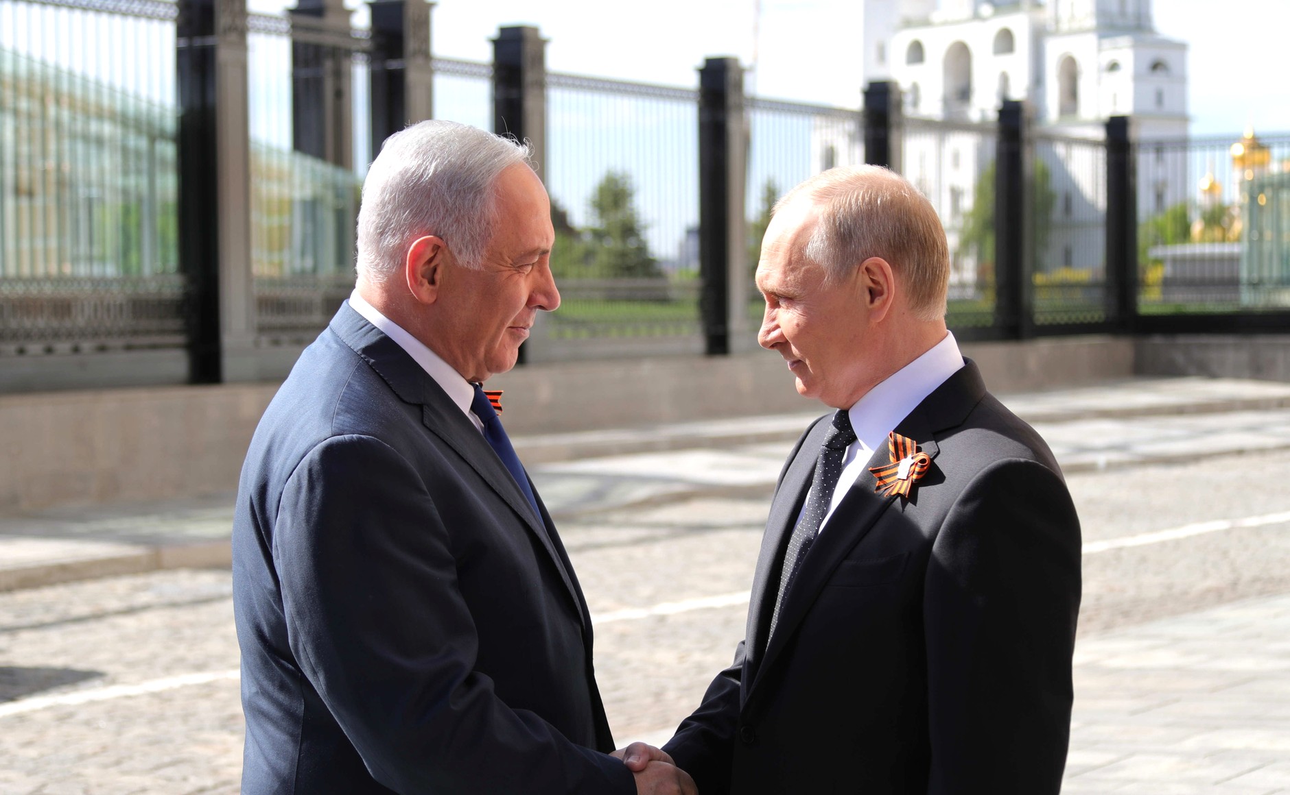 Путин и Нетаниягу. Фото: пресс-служба Кремля