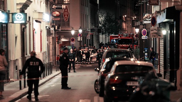 Scene of last month's stabbing attack in Paris (Photo: AFP)