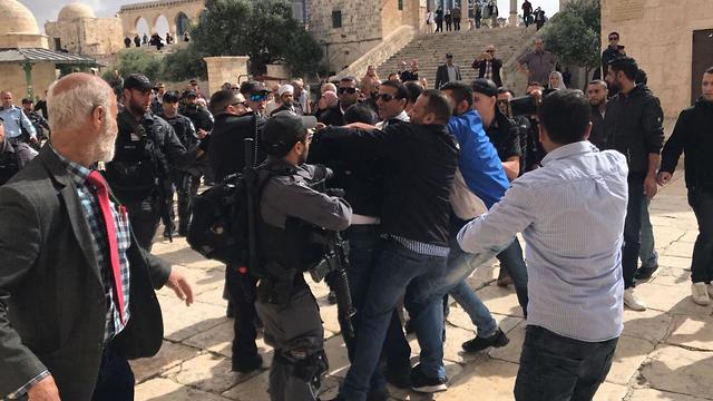 Clashes on the Temple Mount