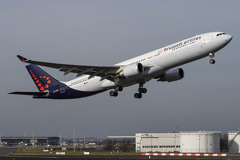 Лайнер Brussels Airlines. Фото: Siwtime (צילום: Siwtme)